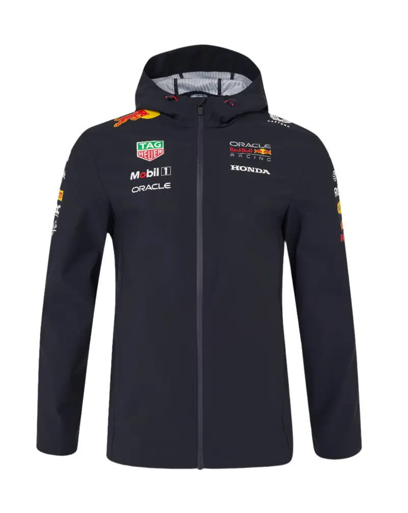 Red Bull Racing F1 2025 Team Rain Jacket- Navy