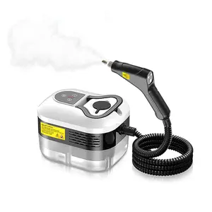 Handheld Steam Cleaner – Corded Cleaning Tool with 10 Accessories, Adjustable Levels, Fast Heat-Up, Detailing & Home Cleaning Mop Steamer