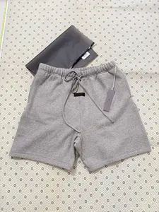 Stylish Casual Essen-tials Sweatshort Dark Oatmeal 160bt212013F Menswear Loose Fit