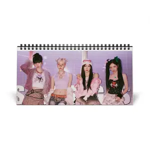 Aessssspa Kpop Desk Calendar, 2025 Planner Grid, Cute Aessssspa Gift, Simple Calendar, Kpop Desk Decor, Aesssspa Calendar