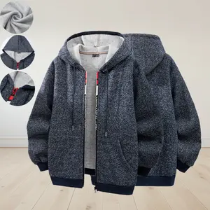 Spring and Autumn New Loose Versatile Couple Jacket American Style Trendy Fall Winter Cardigan Long Sleeve Hoodie Men Suitable for Daily Outings cold weather menswear top coats winter hoodie vintage hoodies
