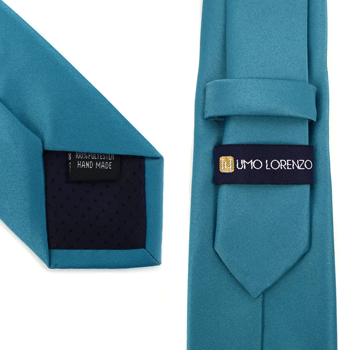 Umo Lorenzo Poly Satin Solid 2.75" Slim Tie Umo Lorenzo Poly Satin Solid 2.75" Slim Tie