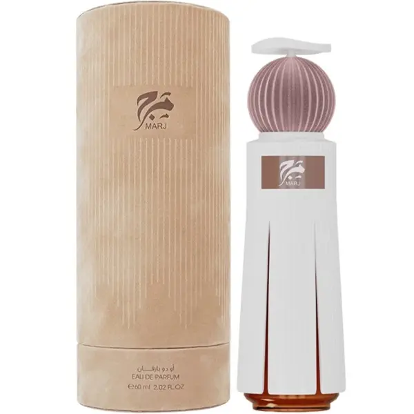 Ahmed Al Maghribi Marj Eau De Parfum 60 ML - Fragrance for Men & Women - A Refined Blend of Fresh, Floral, and Musky Notes for Everyday Elegance