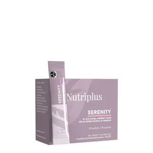 FARMASi Nutriplus Serenity Tea, A Fruity Herbal Blend for Body, Mind, and Soul, 30 servings (Early Grey)