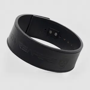 10MM Leather Lever Belt for Lifting - Full-Grain Bovine Leather, Heavy-Duty Lever Buckle, IPF Approved, Premium Craftsmanship