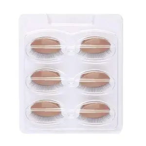6 pairs of replaceable eyelids 6 pairs of replaceable eyelids