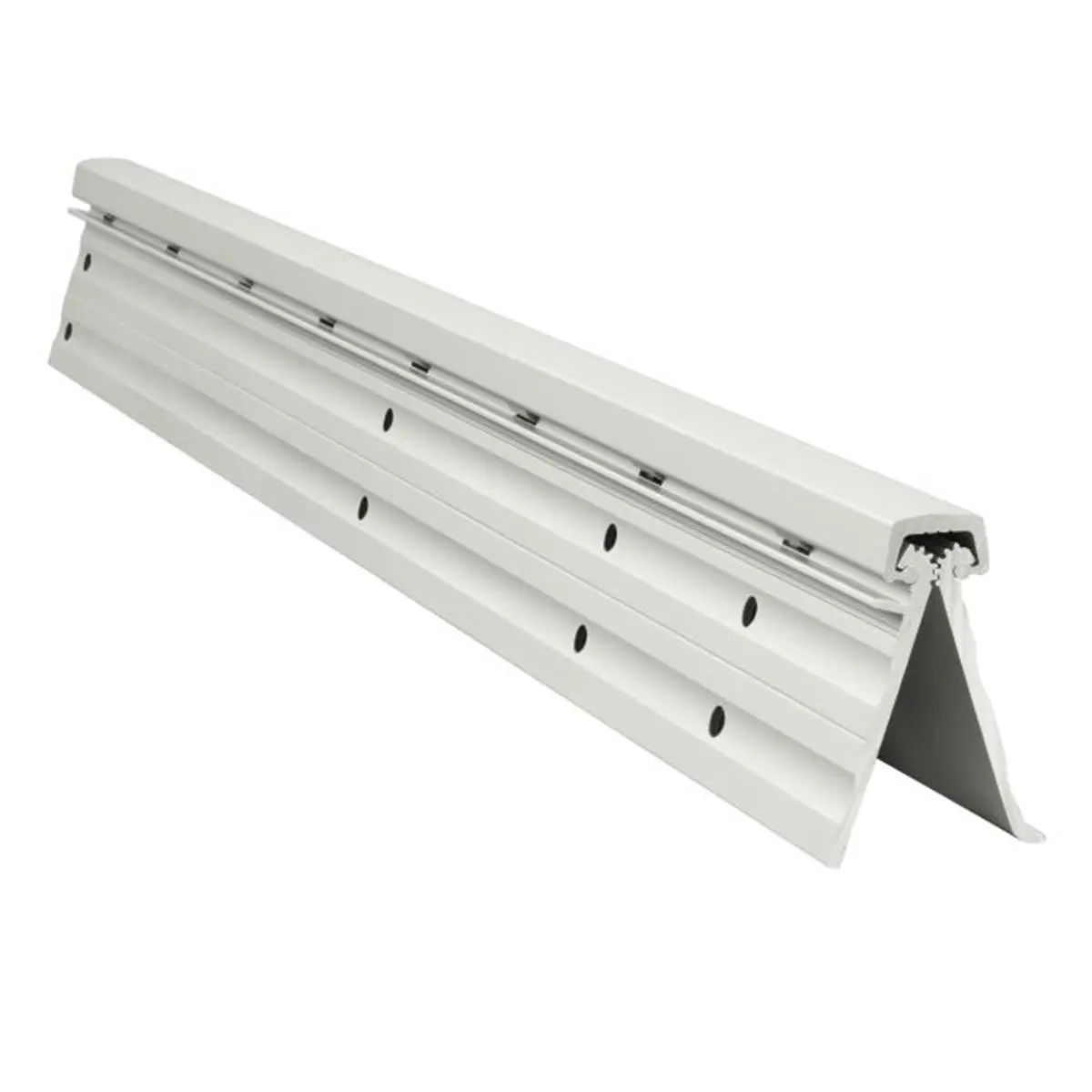Pemko CFM83HD1 83 in. Full Mortise Heavy Duty Geared Continuous Hinge, Clear Anodized Aluminum