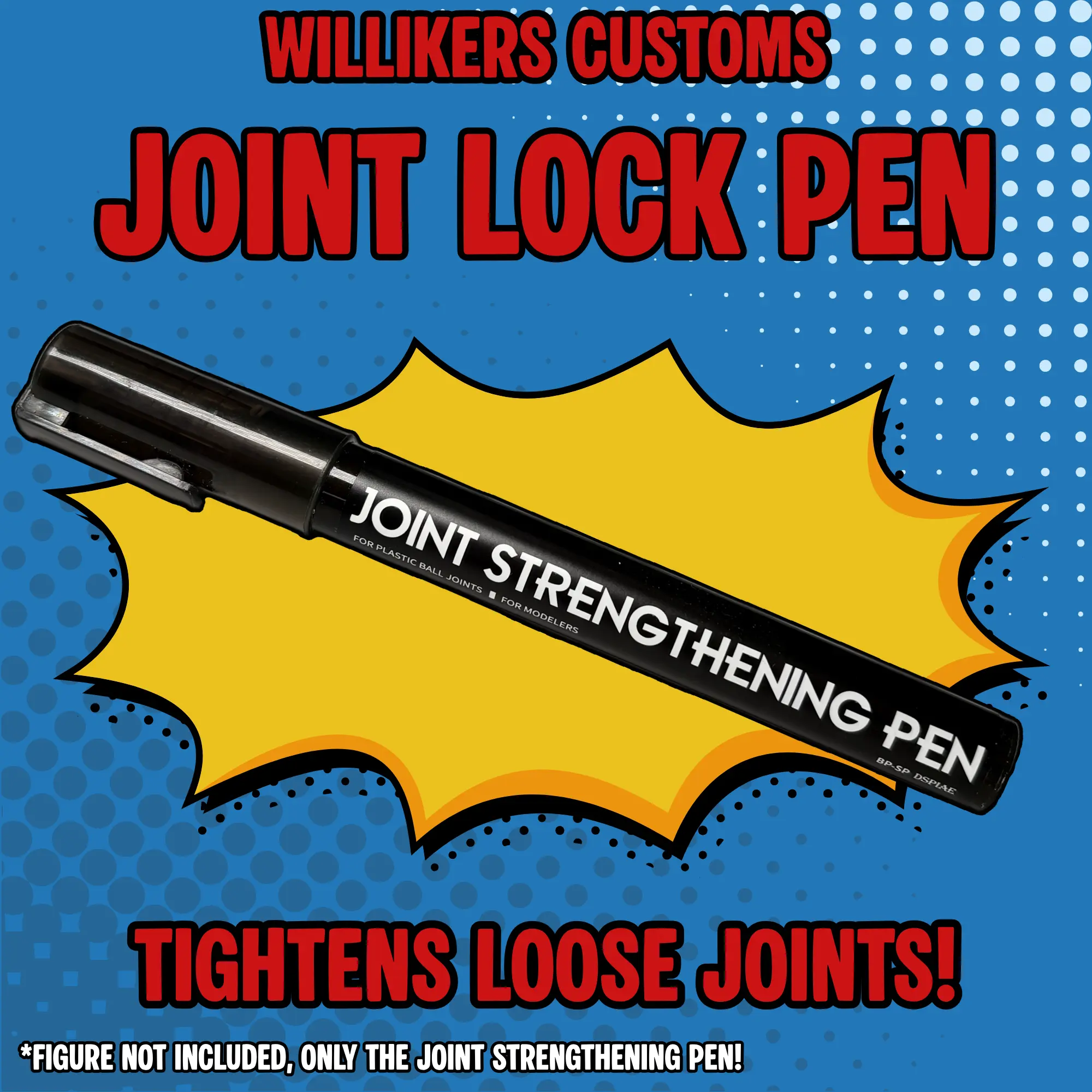 JOINT LOCK Action Figure Joint Tightener Pen, Loose Joint Maintenance for Collectibles
