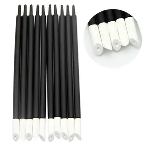 Printhead Swabs | Angled Super Porous PU Tip 5mm, Black/White, 100 pcs | Cat. # ITS-100