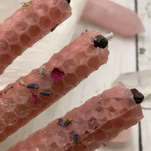 Love Thyself Beeswax Intention Candle Set