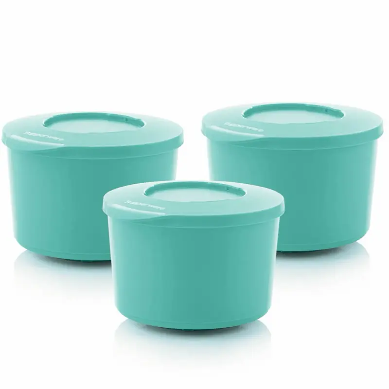 Tupperware set apilable (3)