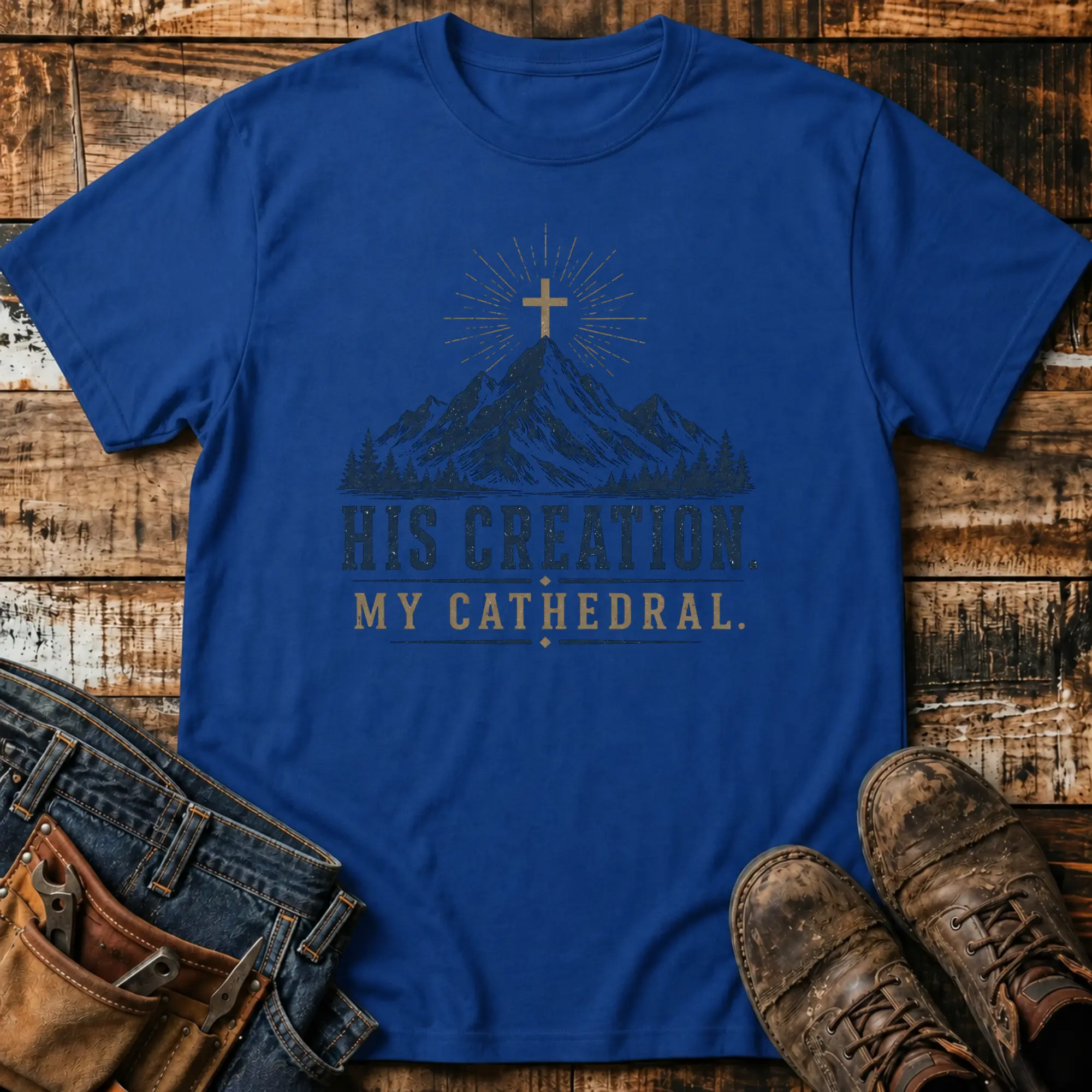 His Creation. My Cathedral. T-Shirt