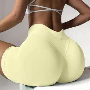 3 Pairs Summer W control omen's High Waist Yoga Shorts Outdoor Sports Breathable Cooling Skinny Tights for Yoga Running apparel gym halter