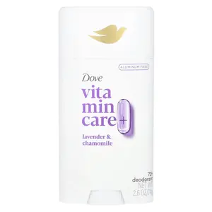 Dove Vitamin Care+ Deodorant, Lavender & Chamomile, 2.6 oz (74 g)