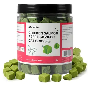 Cat Grass Treats, Cat Treats for Teeth Cleaning and Hairball Removal, Cat Food for Training Rewards Treats, Cat Chew Toys