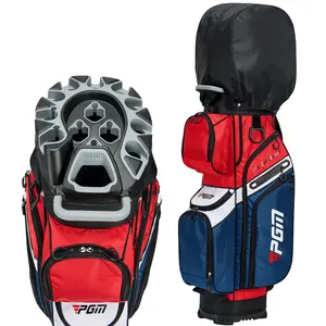 PGM Golf Cart Bag 14 Way Organizer Divider Silent Top Waterproof Bag/Blue