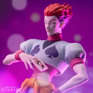 ABYstyle Studio Hunter x Hunter Hisoka  SFC Collectible PVC Figure 7.5" Tall Statue Anime Manga Figurine Home Room Office Décor