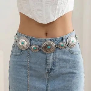 Flower Concho Belt