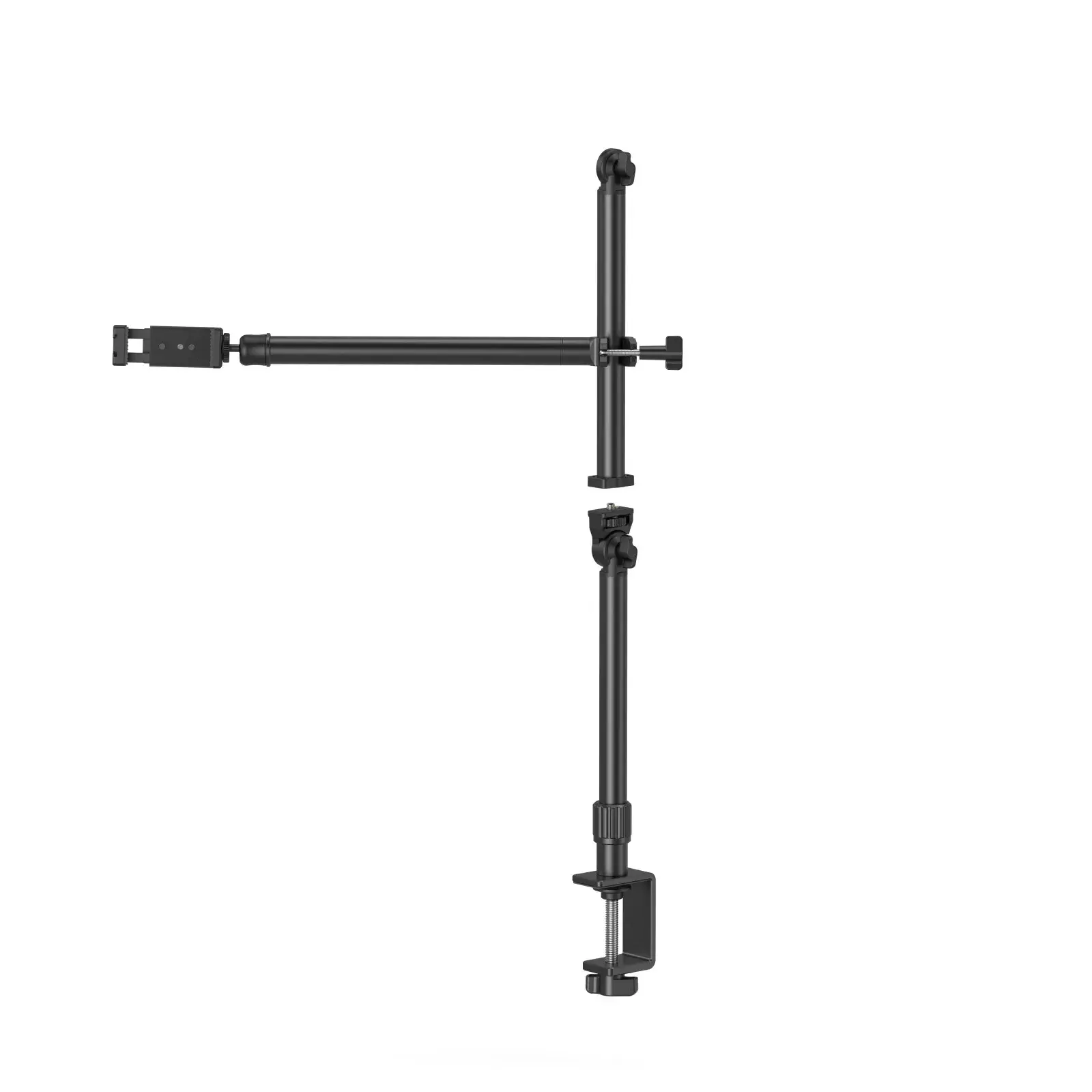 SmallRig Live Desktop Camera Mount Bracket 4456, Compact Adjustable 360° Rotate Camera Mount with Flexible Arm, 360-Degree Rotatable Ball Head & Tabletop C Clamp for Photography Videography