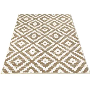 Washable Rugs for Living Room, Geometric Checkered Area Rug Modern Distressed Indoor Mat Low Pile Neutral Soft Carpet Non Slip Stain Resistant Rug for Bedroom, Office, Nursery, Black
