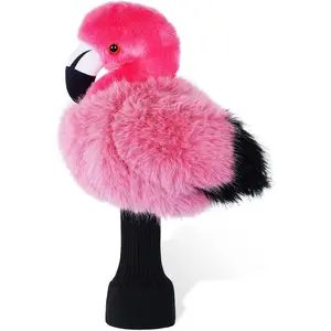 Funny Golf Headcover, Animals Plush Driver Headcover, Golf Club Head Covers Gift for Men Women