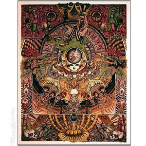 Grateful Dead Collage Poster