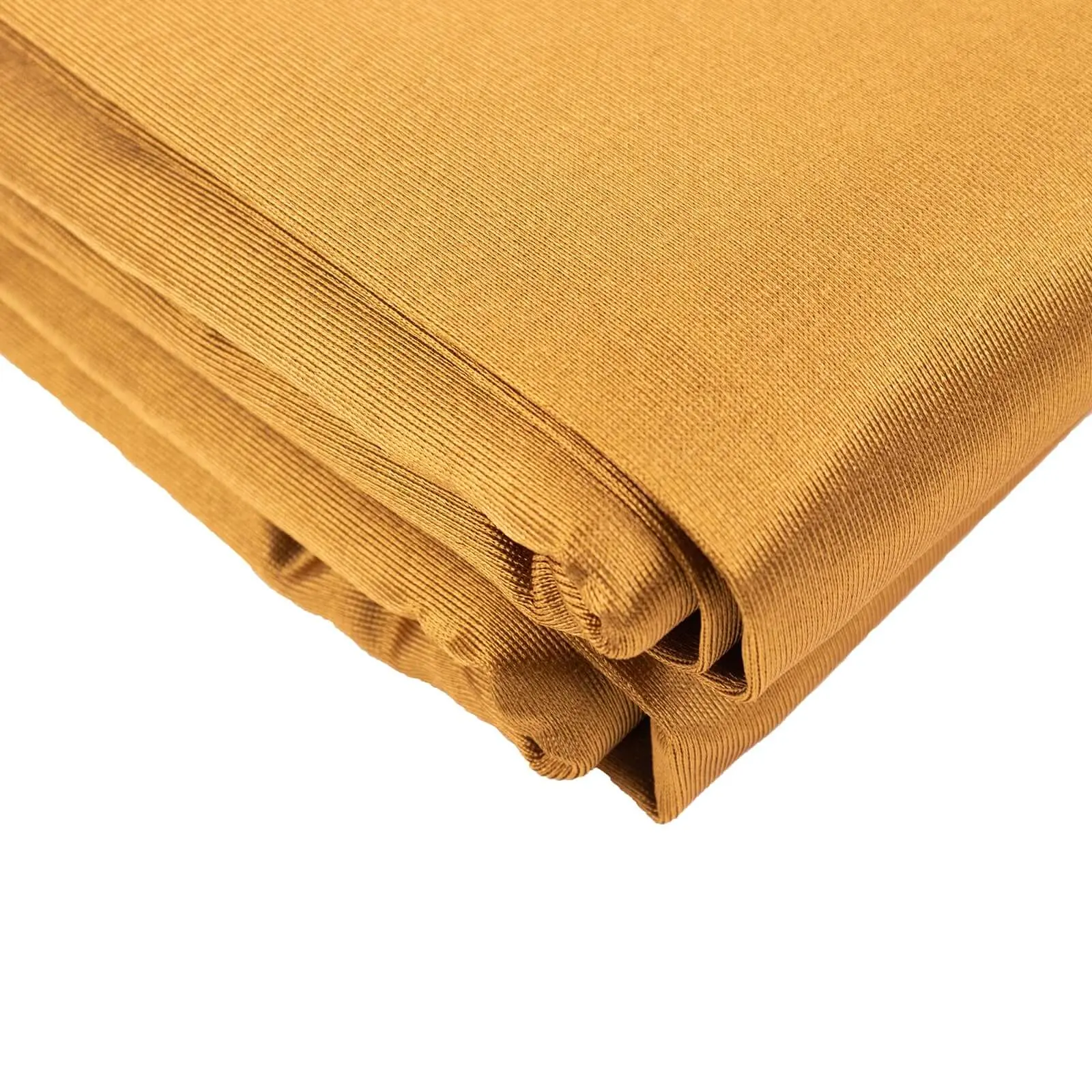 Shimmer Gold Scuba Polyester Fabric Roll, Wrinkle Free DIY Craft Fabric Bolt- 60"x10 Yards