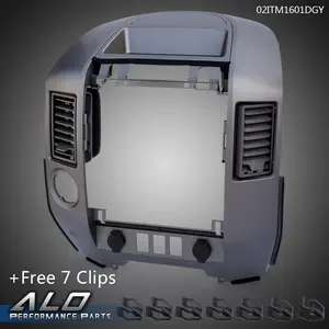 Fit For 04-06 Nissan Titan XE SE Armada SE Instrument Finisher Bezel Dash Trim