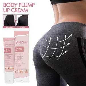 West&Mooth Body Plump Up Cream, Firming And Lifting Hips Highlights Curves And Volumizing Hips Cream Moisturizers Repair
