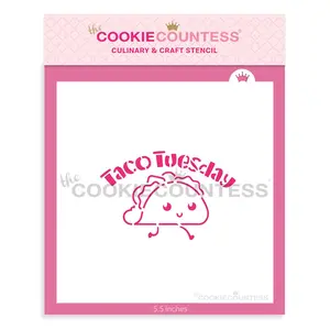 Taco Tuesday PYO Stencil