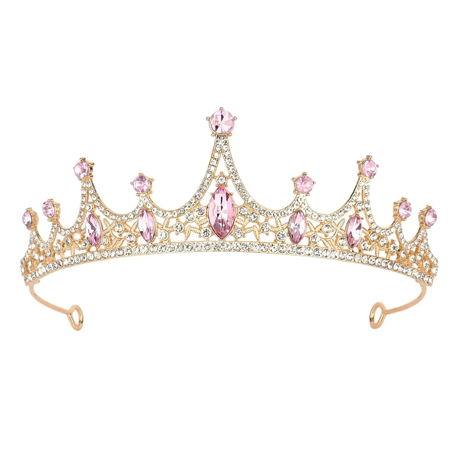 Wedding Crown  Tiara for Women  Crowns Princess Headband  Rhinestones Tiaras for Bride Sparkle Hair Accessories for Birthday Prom Pageant Party