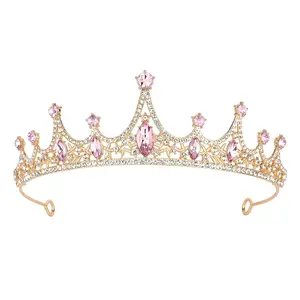 Wedding Crown  Tiara for Women  Crowns Princess Headband  Rhinestones Tiaras for Bride Sparkle Hair Accessories for Birthday Prom Pageant Party