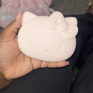 Hello Kitty Kawaii Battery-Powered Compact Mirror, Matte Pink, Mini Travel Purse Accessory for Women, Ideal Gifts for Girlfriend, Teen Girl Gifts
