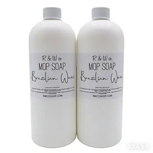 2 pack R&W Co. Highly Scented mop soap (Concentrated Formula)Multi-Surface Concentrated Cleaning Solution DeodorizingFloor CleanerMop Soap for Floor Cleaning Multi-SurfaceBathroom Kitchen Cleaner All-Purpose Floor Mopping Soap