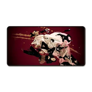 Extra Large Anime Mousepad - Anti-Slip Rubber Base Gaming Desk-Mat Desk Pad