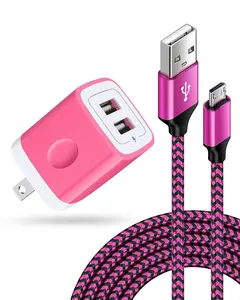 Android Fast Charger for Kindle Fire Tablet  2A AC Wall Adapter with 6FT  USB  for Kindle Fire 7,  8,  10 Plus,  Edition,  Pro, HDX 7"/8.9",  J8 J7 Pro S6 S7, PS4,