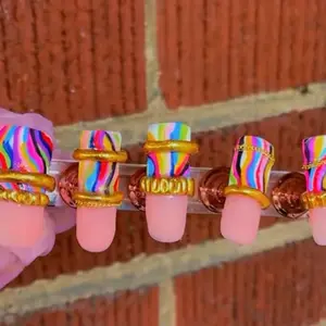 Pucci bangle nail set