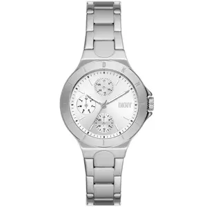 DKNY Women's Chambers Silver Dial Watch - NY6678