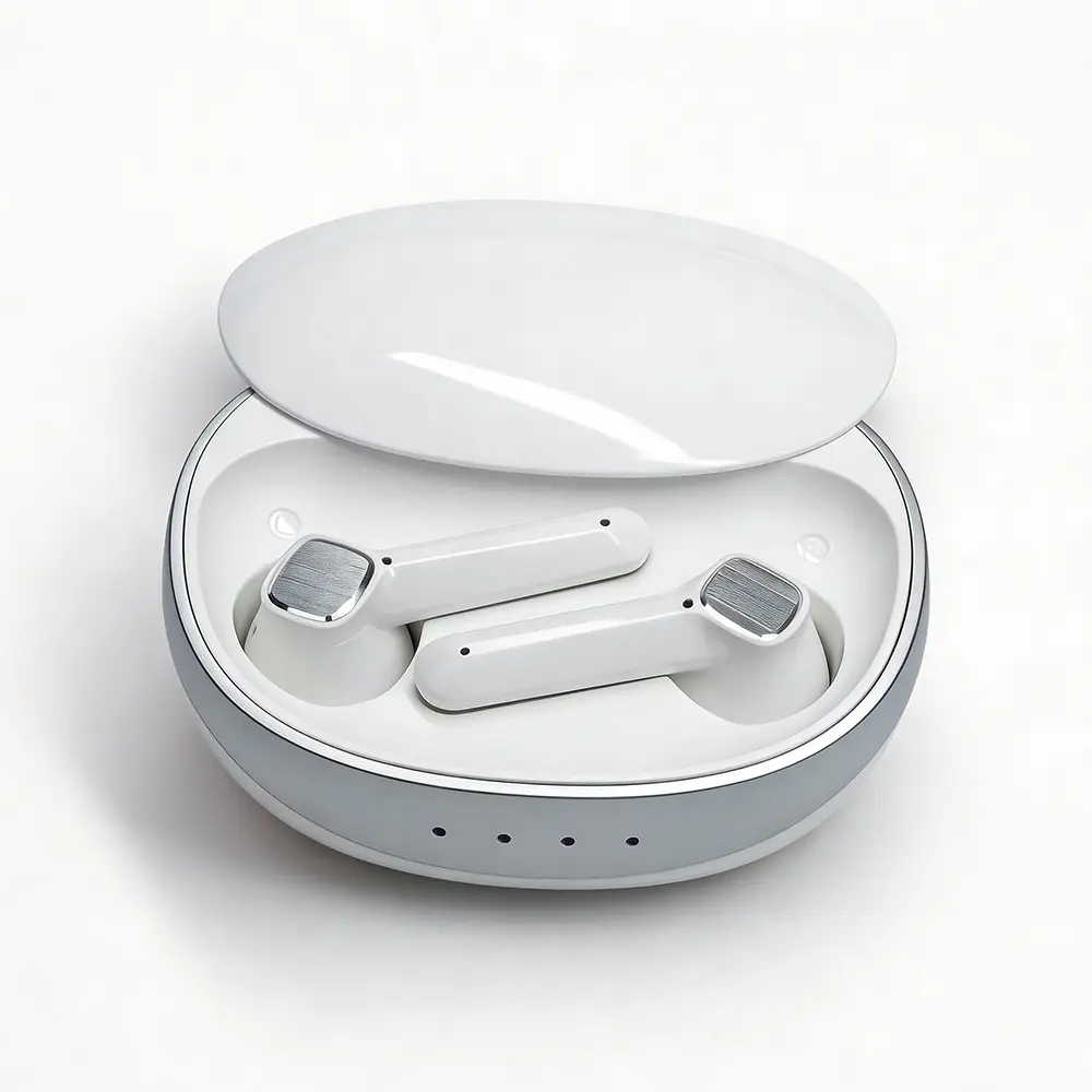 BE62 Wireless Headphones, HiFi Stereo Audio, ENC Clear Calls, 24H Playtime, Smart Touch, Ergonomic Semi-in-Ear Earbuds for iOS Android