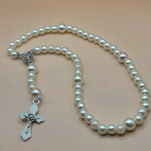 Small Stretchy Rosary Bracelet for women and children