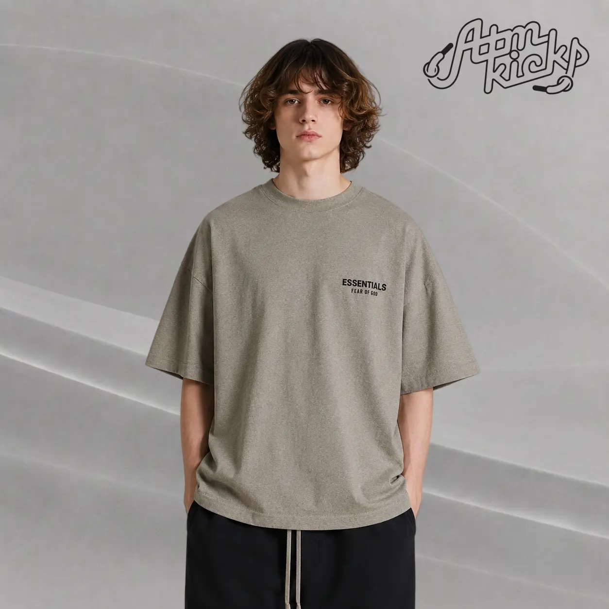 Fear of God Essentials Classic Fit T-Shirt 'Homestead Heather' Authentic Brand New Fashion Streetwear Hypebeast Limited Gift