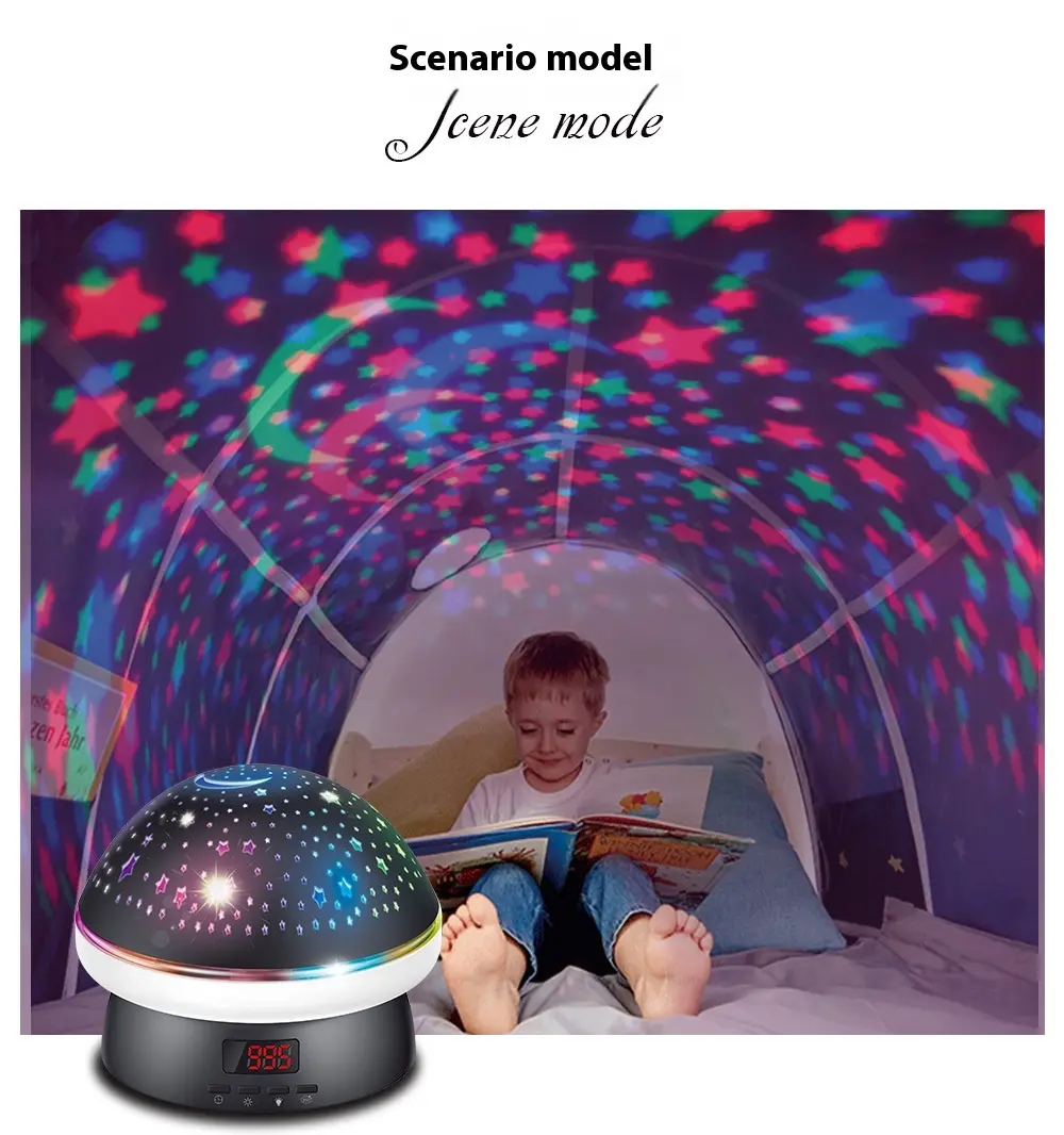 Starry Sky Mushroom Projection LED Night Light, Colorful Ambient & Indoor Decorative LED Party Lights, Home Decoration, Mother’s Day Gift for Mom, Relaxing Bedroom Accessory, Colorful Ambient Light,Father's Day Gifts, Back-to-School Gifts