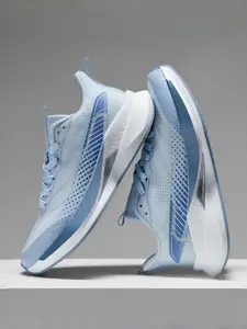 Unisex Fluorescent Green Trendy Running Shoes: Fluorescent Contrast, Silver Accents, Height Boost Platform. For Daily Outings/Stylish Looks