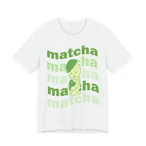 Smiski Matcha Baby Tee coquette cropped tee vintage graphic baby tees streetwear women street style print