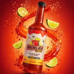 Michelada Mix 32oz - Bold Mexican Flavor for 10 Drinks | Premium Restaurant-Quality Beverage | Zero Fillers | Made in Small Batches