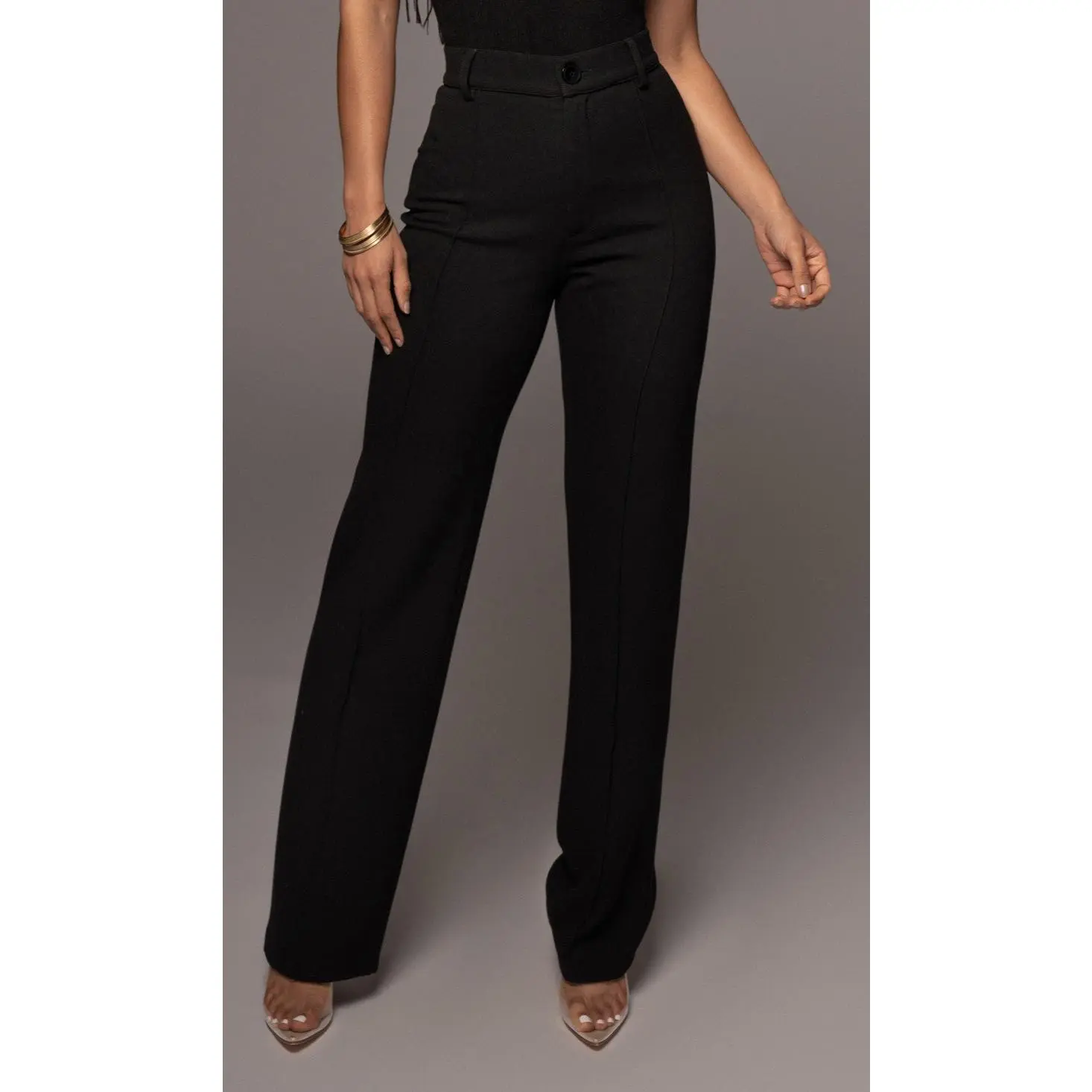 Black Arlette Trousers