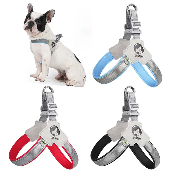 1pc Dog harness leash for small and medium-sized dogs such as Corgis, Shiba Inus, and French Bulldogs; collar/vest style dog walker leash/pet collar