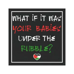 Free Palestine car magnet, stop the genocide bumper magnet, liberate Gaza magnet, anti war car decal, human rights