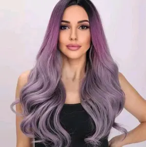 Violet wig/ Peluca morada