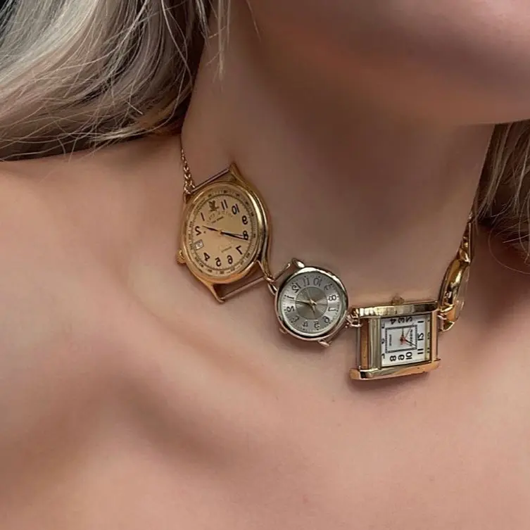 Watch Necklace